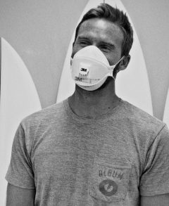 In the shaping bay. Photo: ALBUM Surf