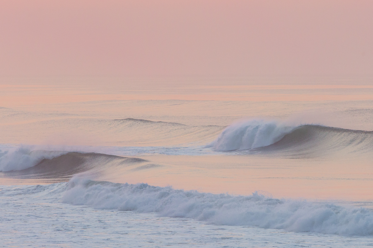 Hurricane Bertha with the early morning pastel vibe. Photo: Nate Best.