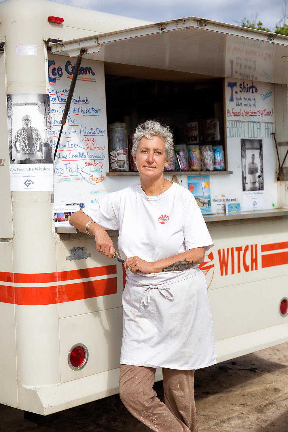 Lily Adams, Owner of the Ditch Witch Food Truck. Photo: Car Pelleteri.
