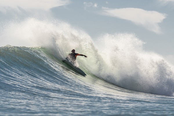 Tyler Maguire, not just a flesh wound. Photo: Justin Burkle.