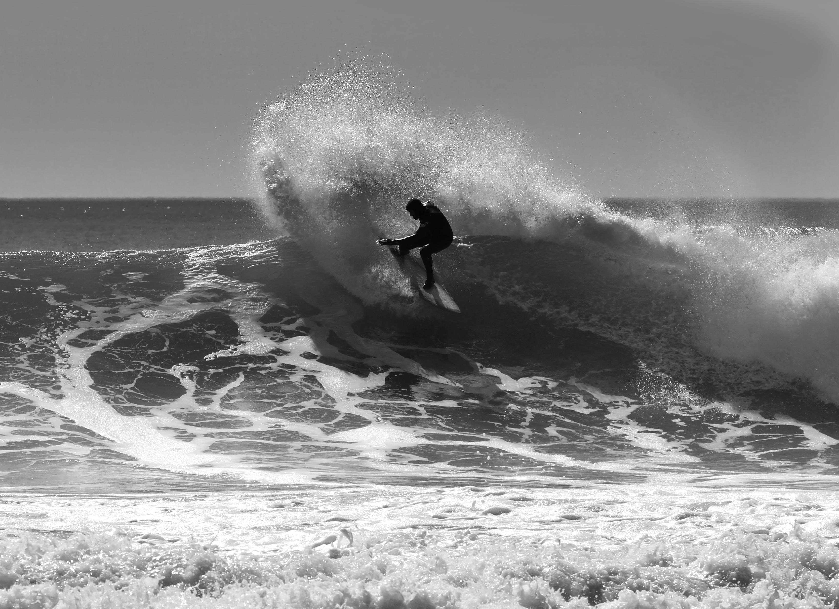 Grant Monahan, auditioning for a slasher film. Think he got the part. Photo: Andrew Blauschild.
