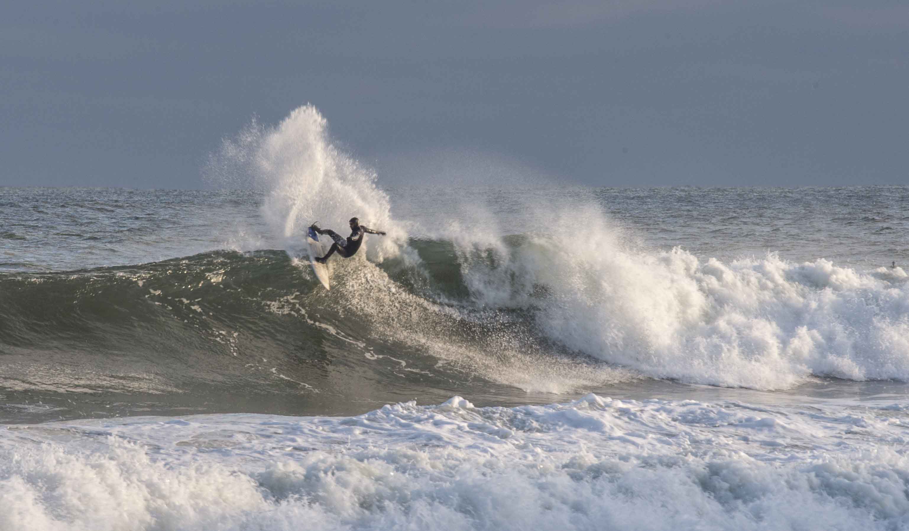 Best Turn: Mike Poli. Between taking some crazy trips to much warmer locales in search of waves, Mike has been throwing some crazy hacks down at home this winter.