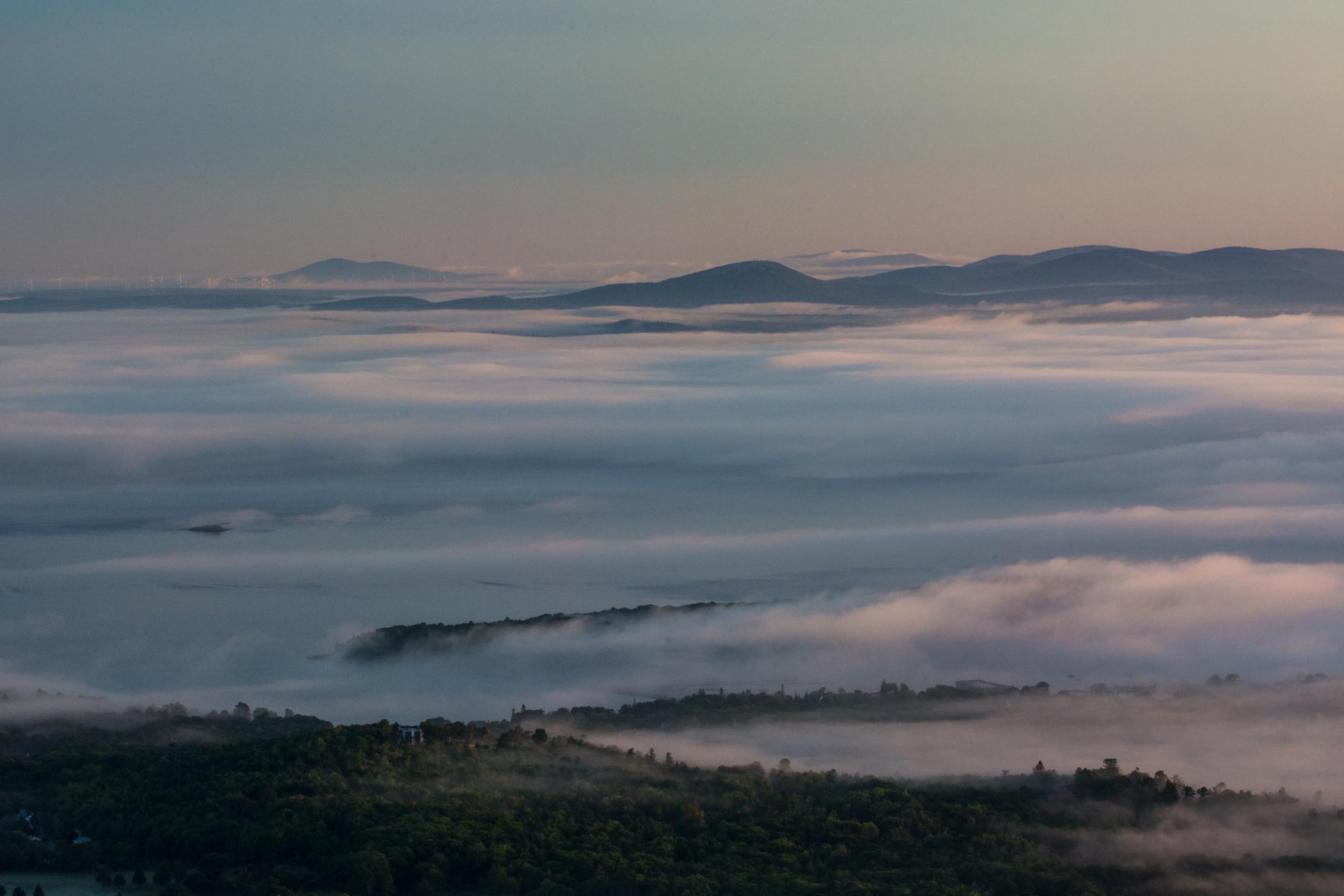 Mountain fog. Photo: Luke Ormand