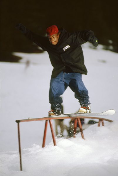 Russell at Mt. Hood back in '93. Photo: Trevor Graves