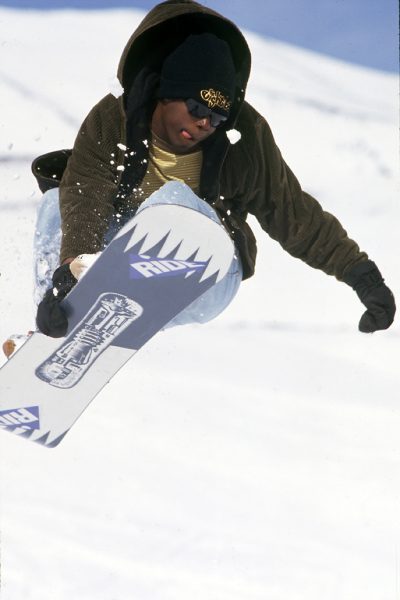 Russell at Mt. Hood, 1993. Photo: Trevor Graves