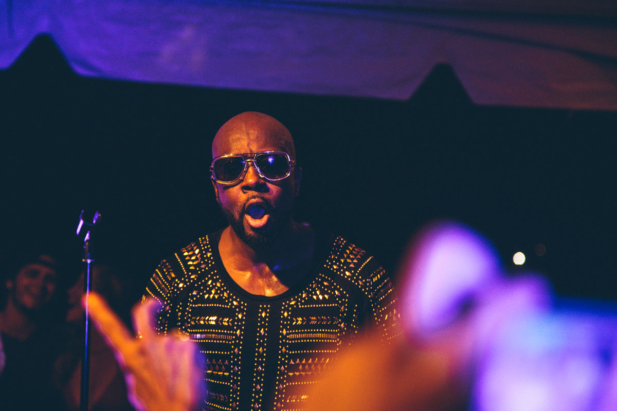 Wyclef Jean/Surf Lodge/2016. Wyclef invited half the audience to come up onstage and jam with him. A truly memorable experience. Photo: Nate Best