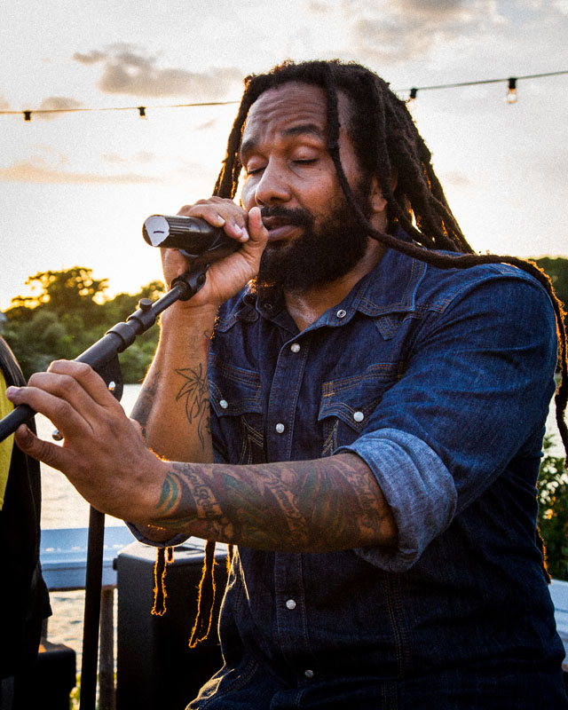Ky-Mani Marley/Surf Lodge/2014. This show happened to be Father’s Day, and you couldn’t help but feel the spirit of Bob in the air. Photo: Nate Best