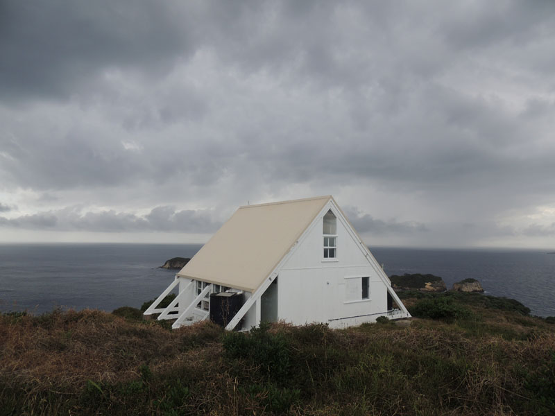 Lighthouse keeper's house, Mokohinau Islands, New Zealand. Photo courtesy of Cabin Porn