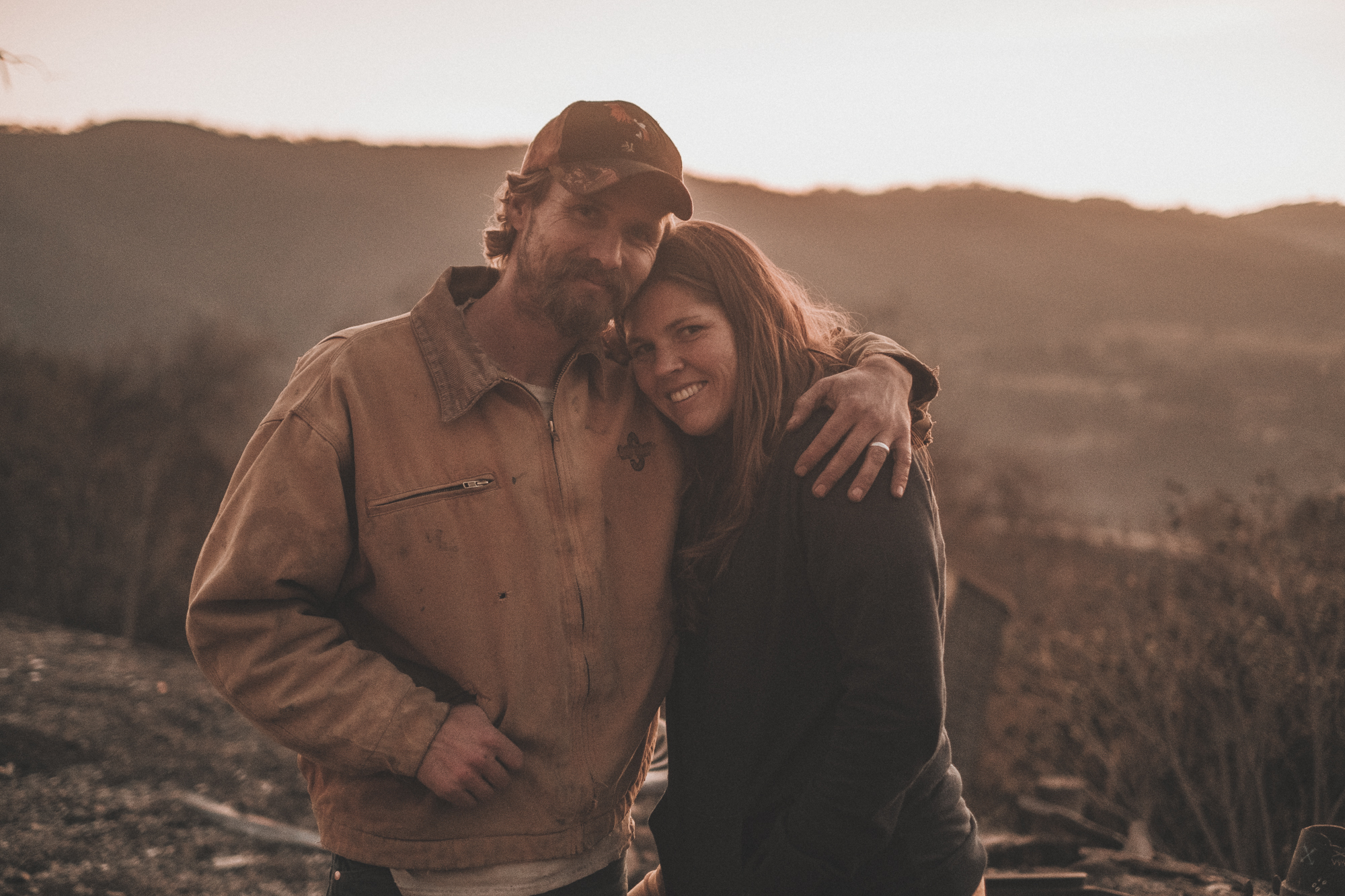 Thomas Fire survivors lost everything but their lives. Photo: Dylan Gordon
