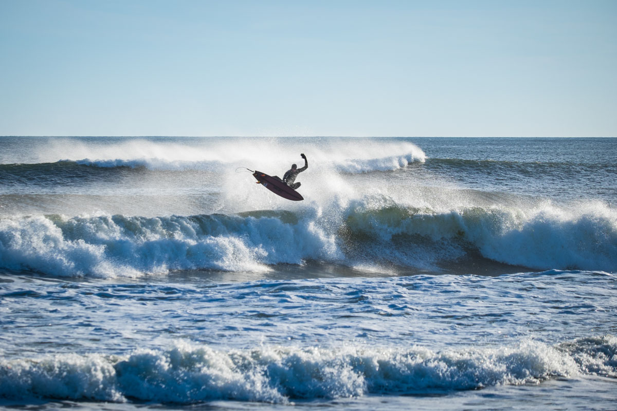 Surfer Pat Fallon. Photo Ian Cooke