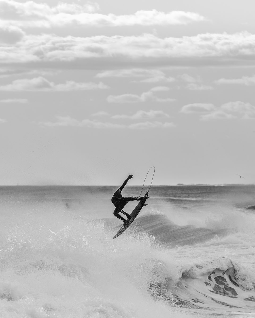 Surfer Balaram Stack at Long Beach, photo Nate Best
