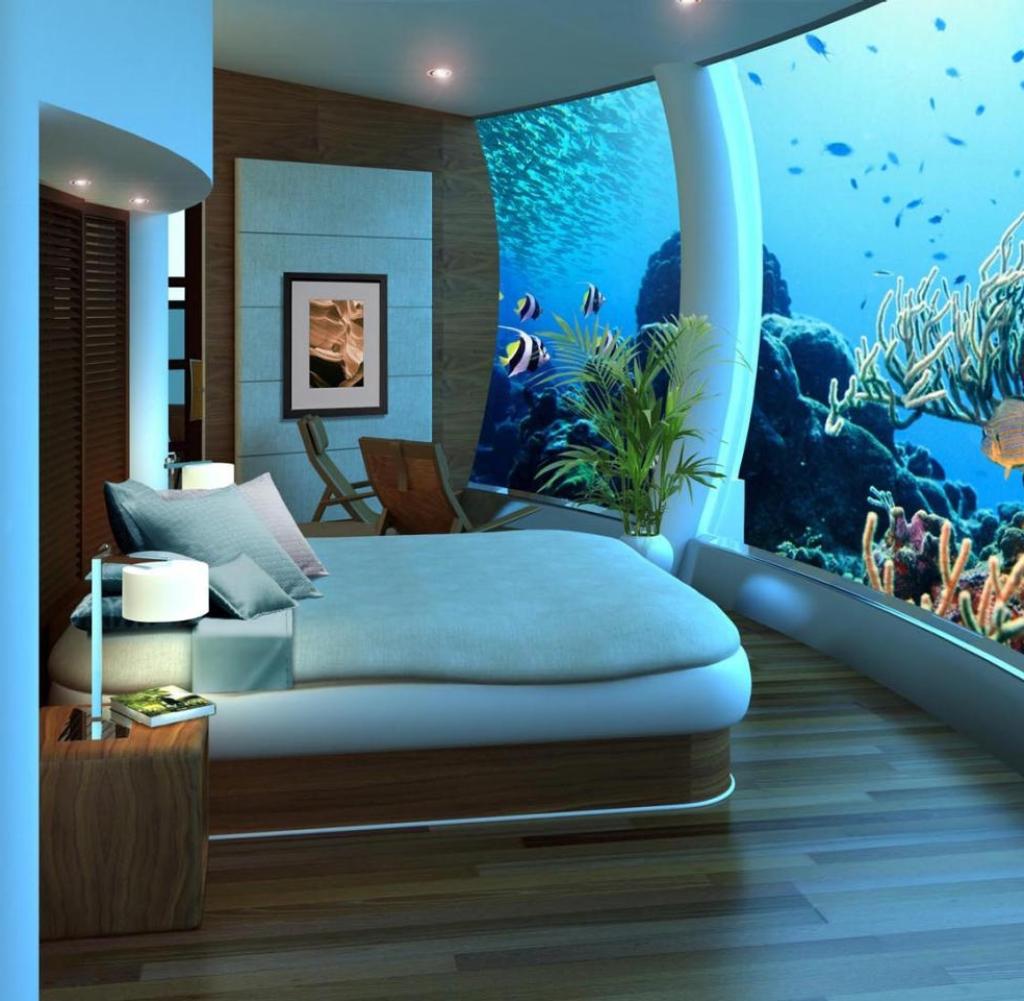 Aquarium im schlafzimmer