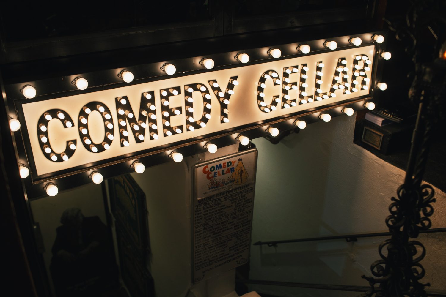 Image result for The comedy cellar nyc photos