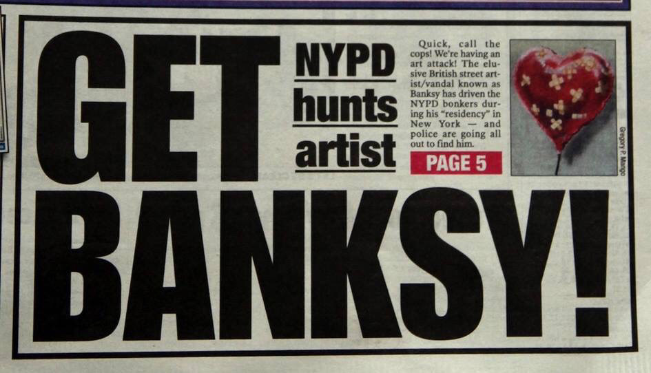 Get Banksy! NYC residency 