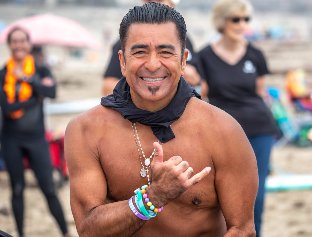 Ruuuuuuuube AKA Mr. Ruben James Escalante, one of Haole’s fellow surf therapy instructors
