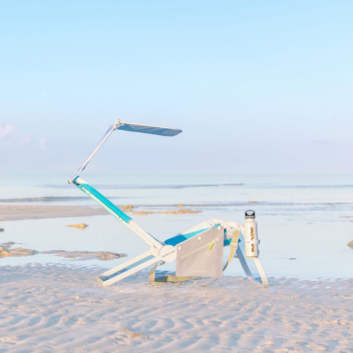 Sunflow beach chair at the Whalebone Boneyard