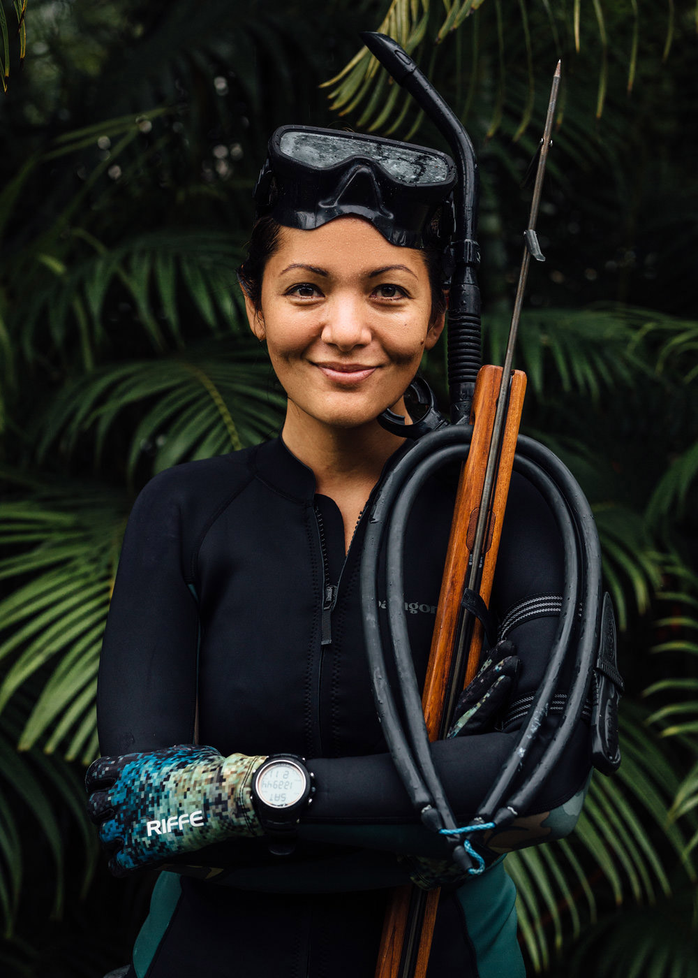 Kimi Werner is a Hawaii based free diver, US National Spearfishing Champion, certified culinary chef, artist and speaker.