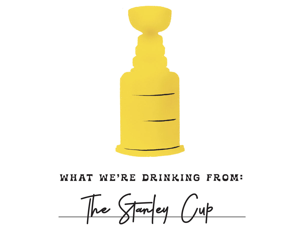 What we're drinking from: Stanley Cup illustration
