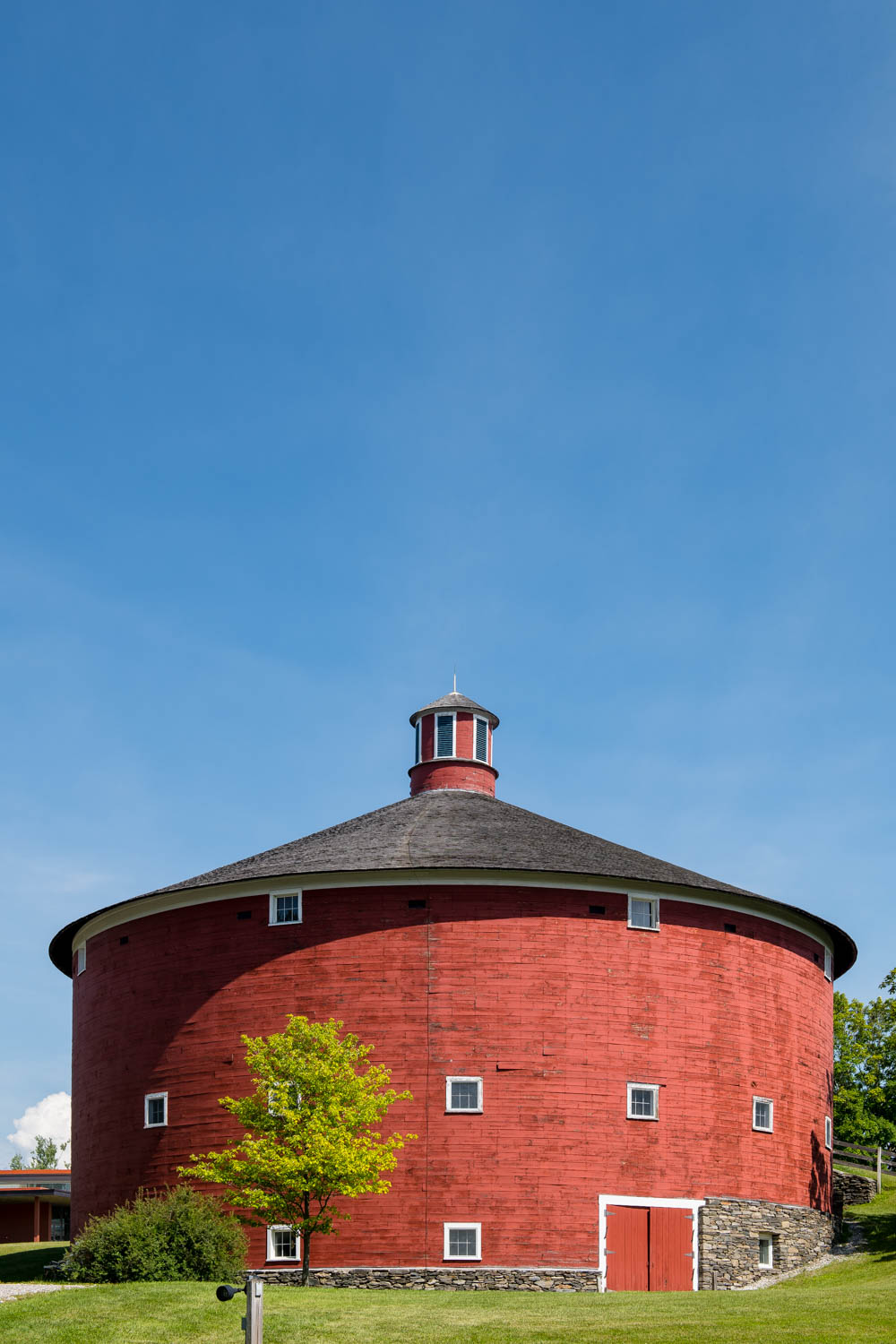 Photo of Silo at Shelburne Museum, in Shelburne, VT, taken by Accidentally Wes Anderson