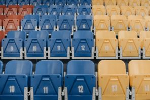Multicolored Stadium seating