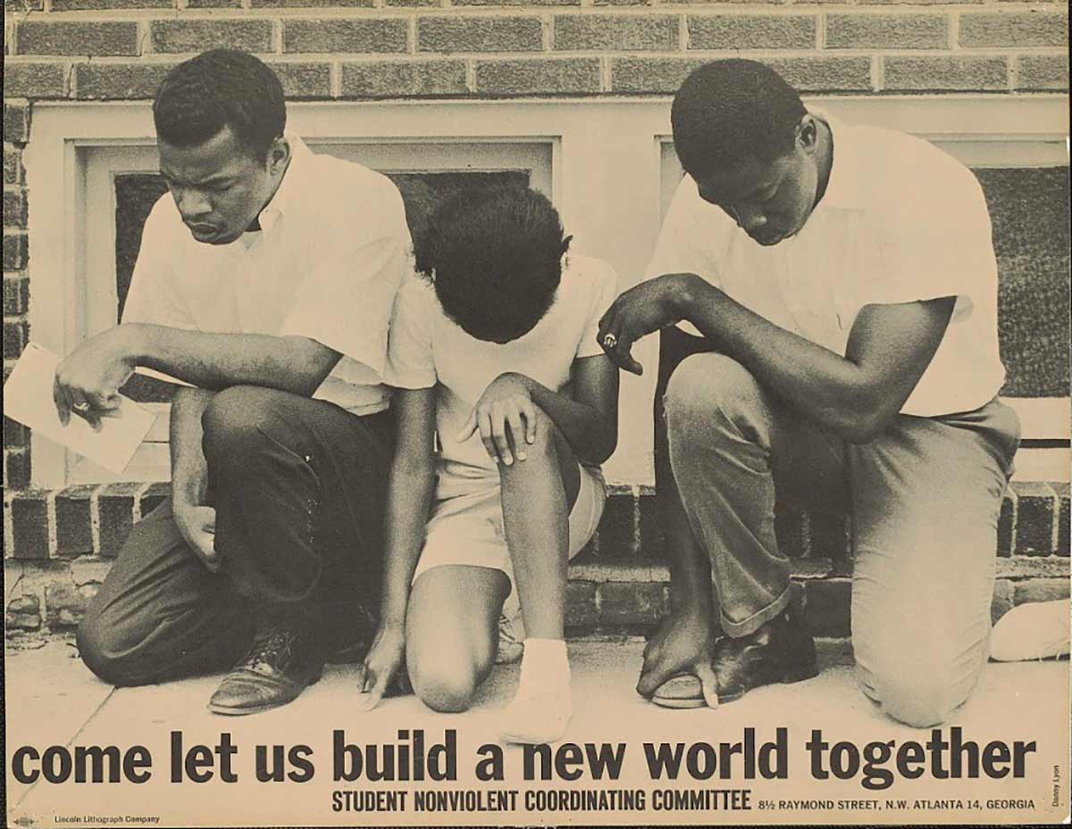 “Come Let Us Build A New World Together” | 1960 | Thomas Rose | Retrieved from the National Museum of American History