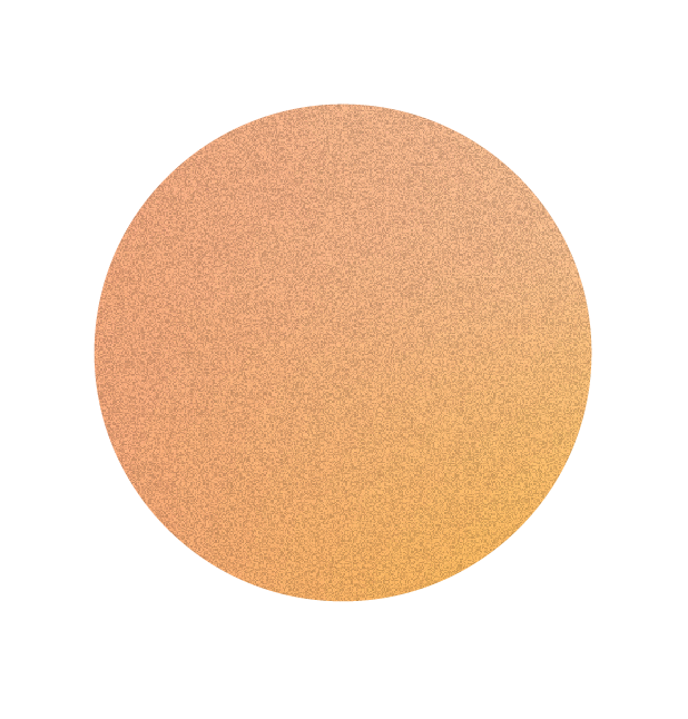 gradient full moon circle