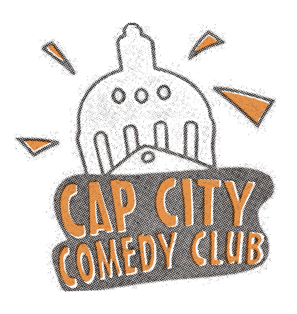 cap city comedy club logo
