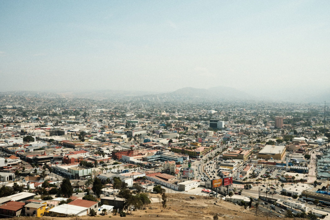 Photograph Baja, Mexico city from above