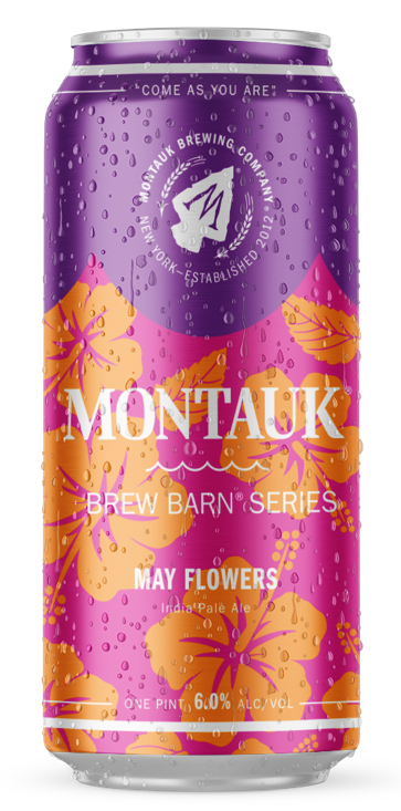Montauk Brewing Company Brew Barn Series May Flowers Beer