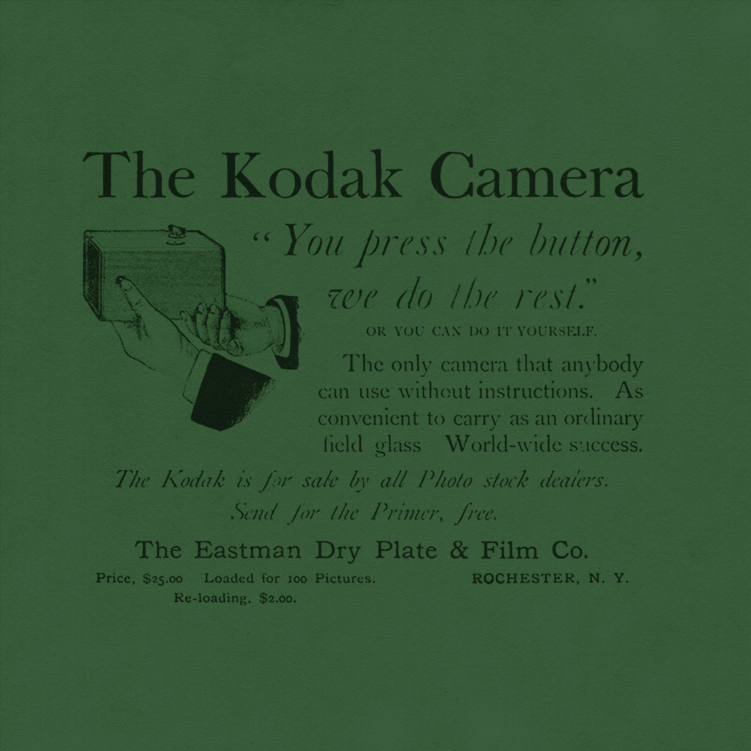 You Press the Button. Kodak Used to Do the Rest.