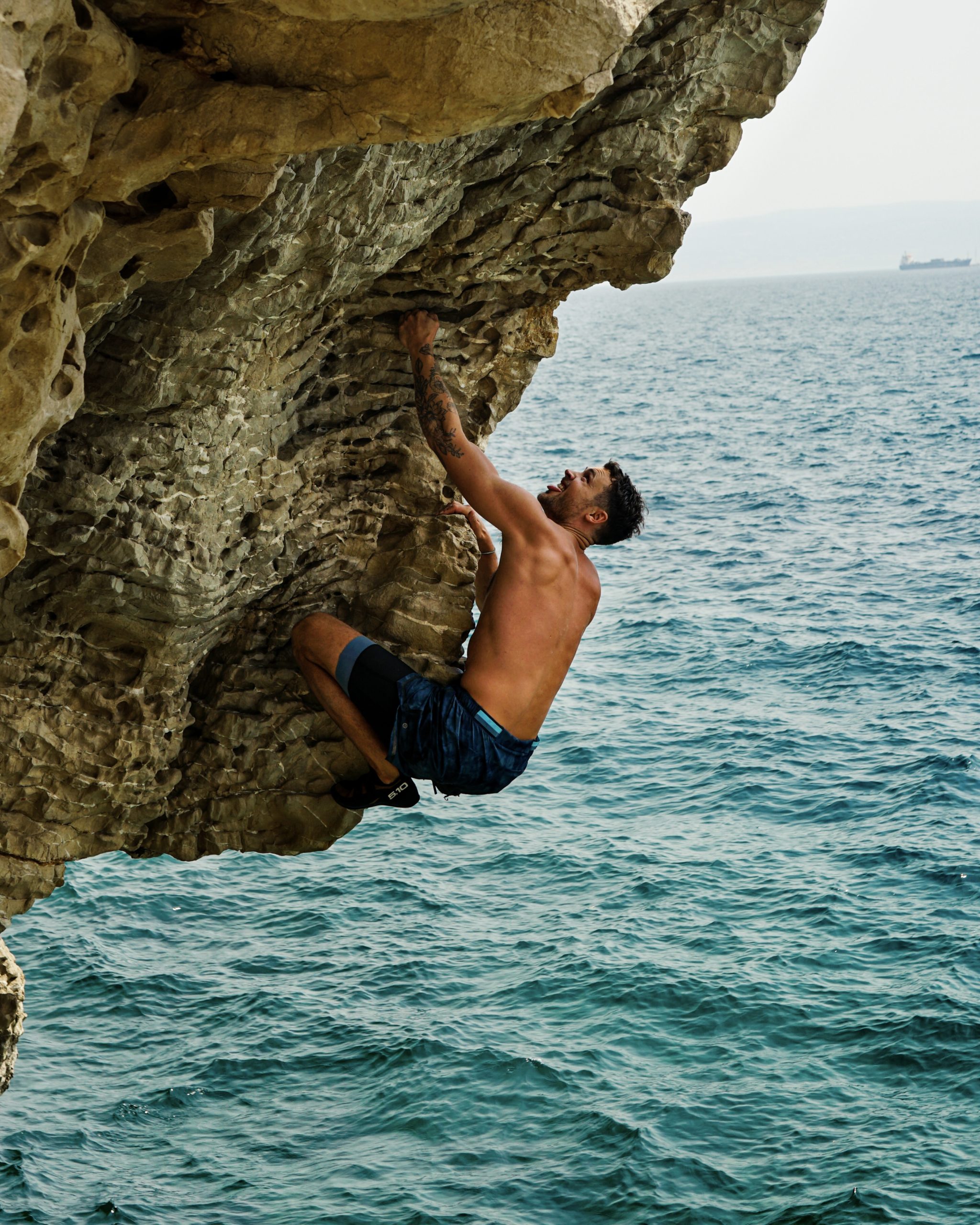 Dylan Efron Rock Climbing