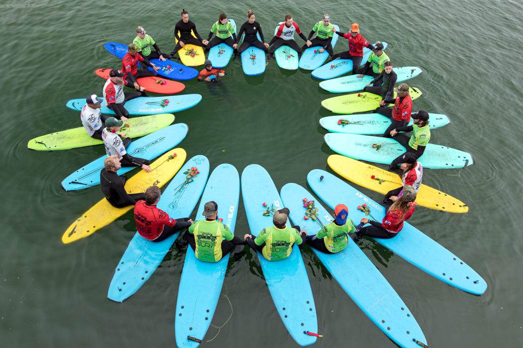 Operation Surf board circle at week-long